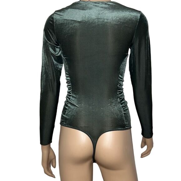 NWT Wolford Esmeralda String Bodysuit Top XS - Picture 10 of 16